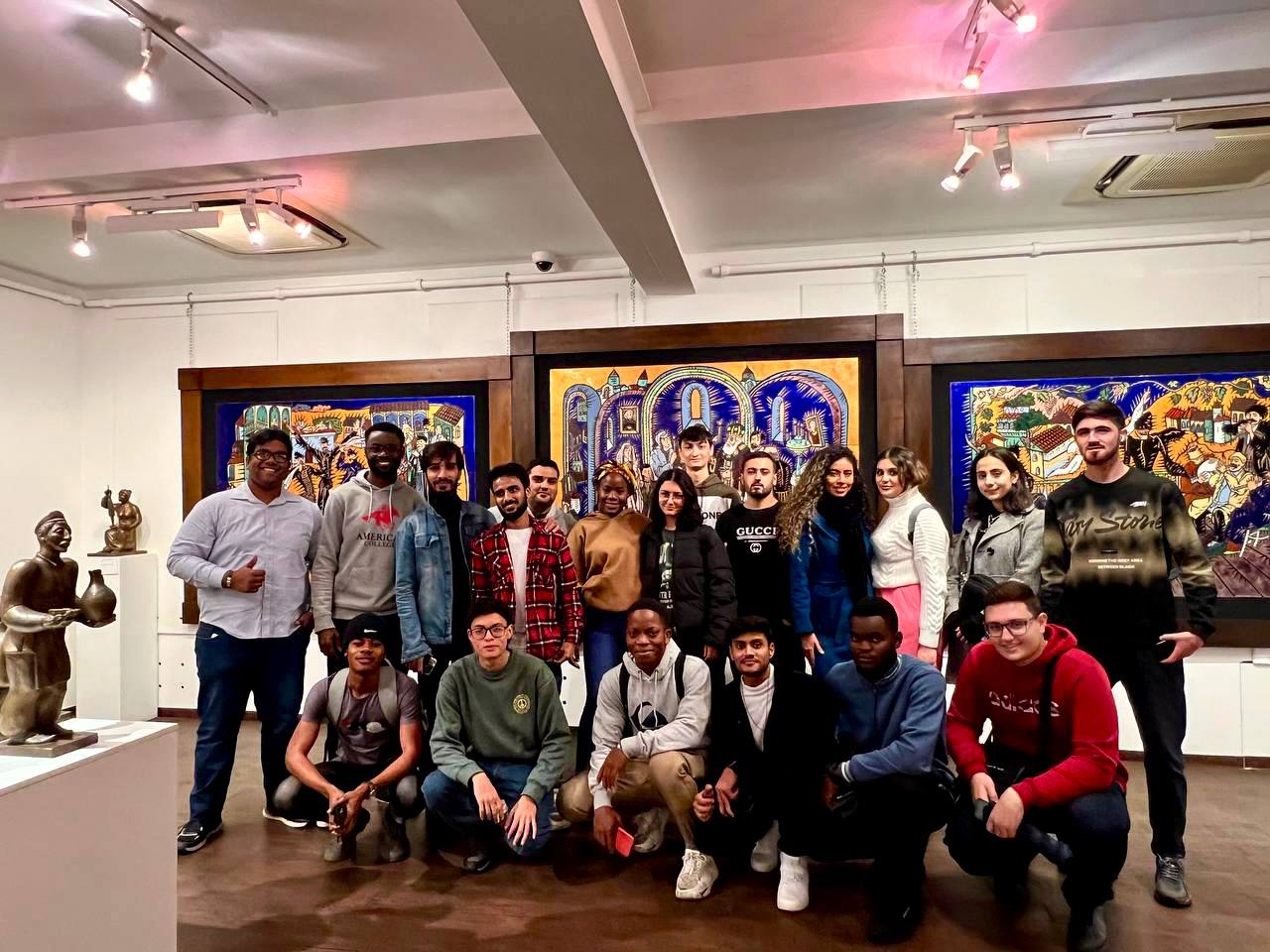 Moscow Polytech Students Get Introduced to Zurab Tsereteli`s Art