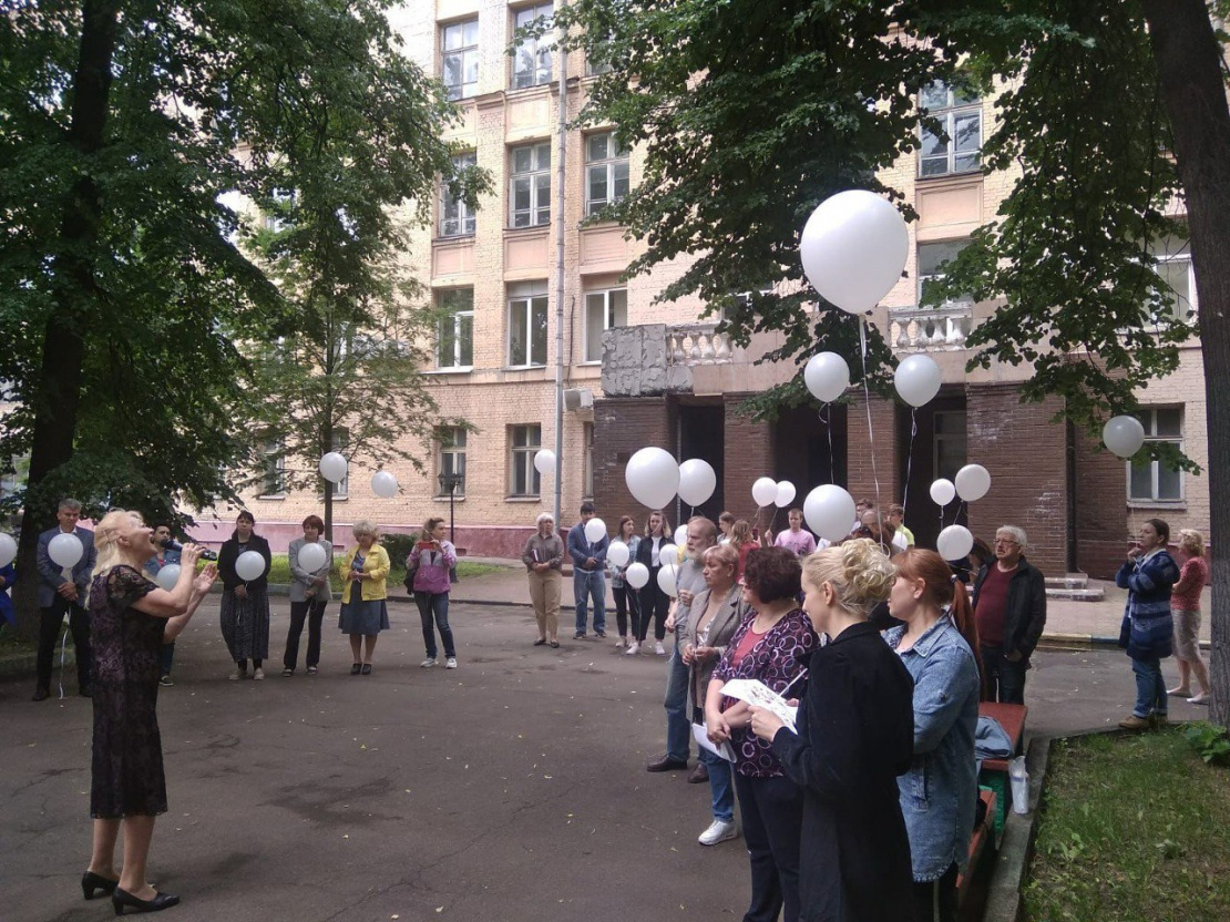 Сотрудники Московского Политеха провели мероприятие ко Дню памяти и скорби  в районе Алексеевский