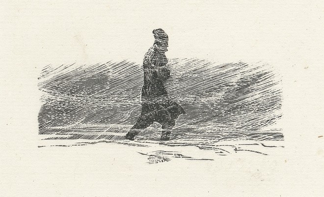 Иллюстрация к «Капитанской дочке» А. С. Пушкина. 1938 год