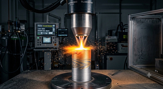 Moscow Polytech Develops Technology for Laser Growth of Gradient Metal Components
