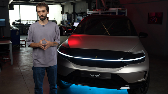 The Car of the Future: Rosatom and Moscow Polytech Showcase the Voyt Electric SUV Development
